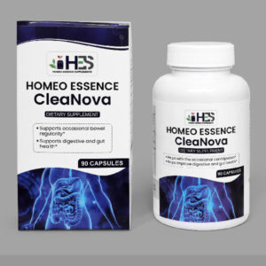 <h3>HOMEO ESSENCE CLEANOVA</h3> Supports healthy digestion and gut function